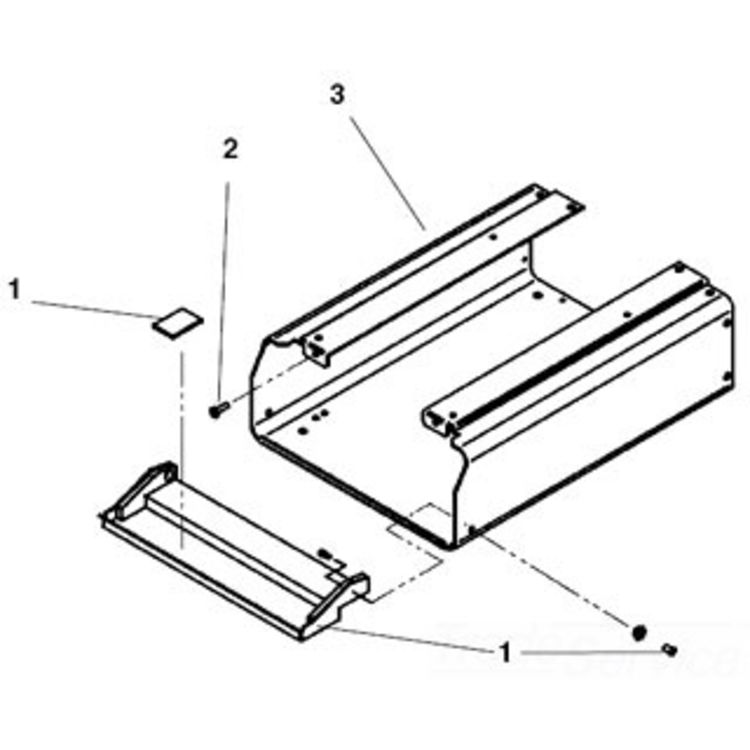 VCR Door Assembly - Durable Replacement Part for Enhanced Performance