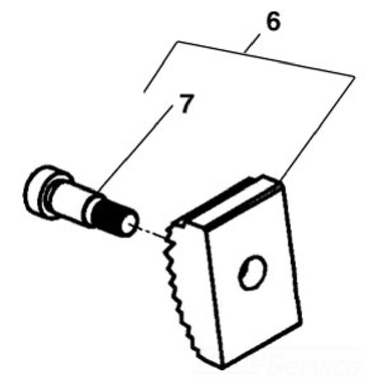 Jaw-Heel #18 - Durable Replacement Part for Enhanced Tool Performance