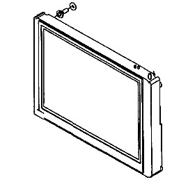115V Display Module - Compact 6.1" x 6.5" Design for Easy Installation