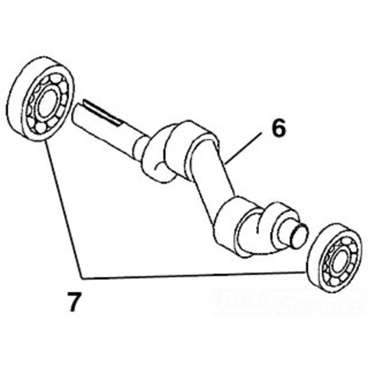 Precision Ball Bearing - 2" Length, 0.5" Height, 2" Width for Smooth Operation