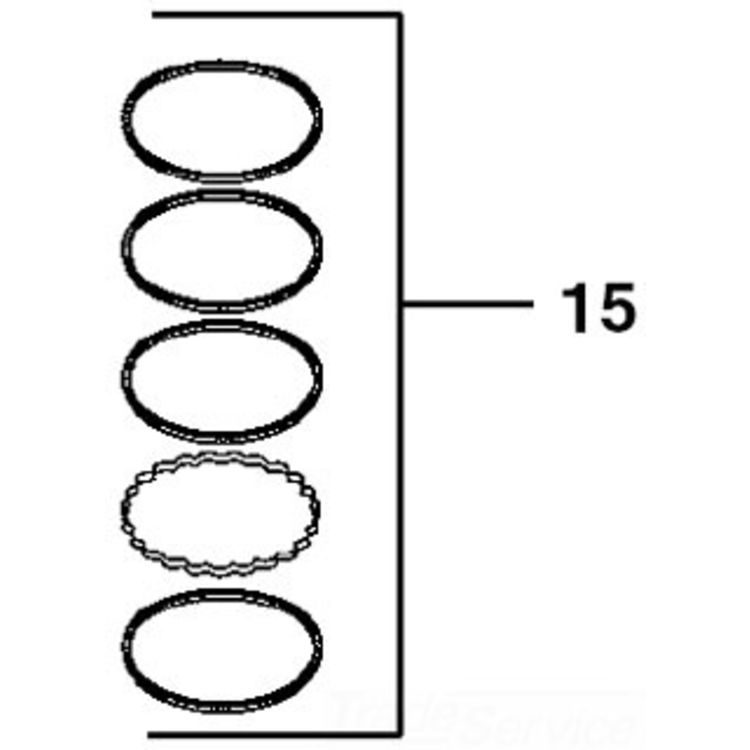 Piston Ring Kit - Essential Replacement for Optimal Engine Performance