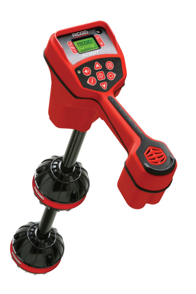 NaviTrack Scout Sonde/Line Locator - Cordless, Multi-Directional, Auto Depth Display