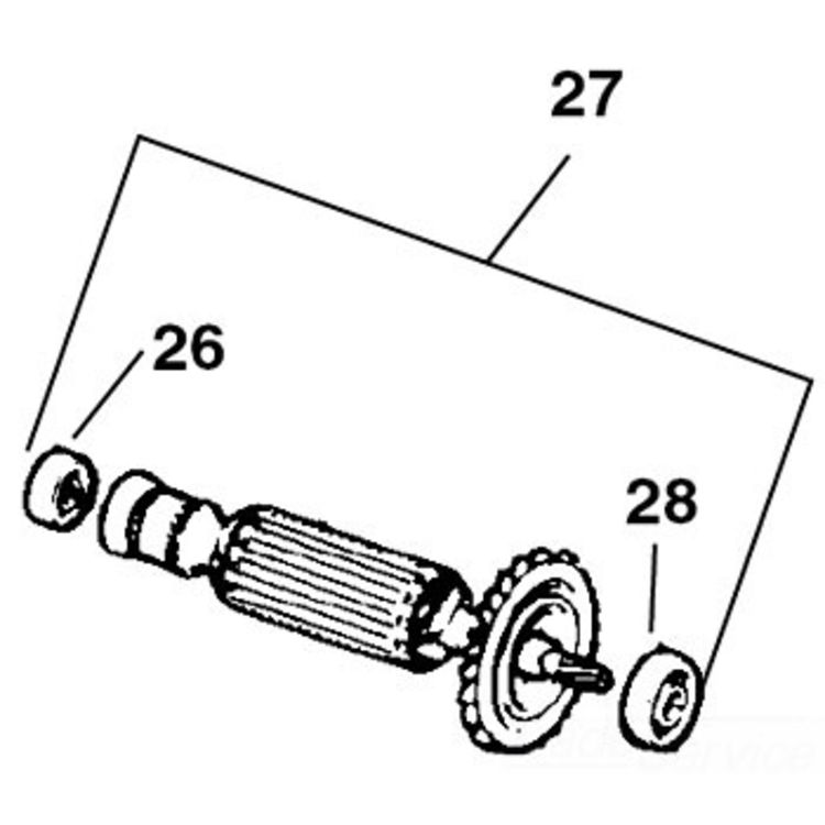 230V Armature - Durable Arm for Reliable Performance in Power Tools