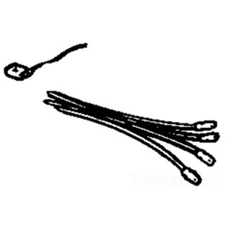 Field Lead Wires - Durable Blue & White, Ideal for Reliable Electrical Connections