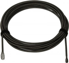 1/4" x 30' Drain Cleaning Cable - Durable, Flexible, Ideal for Plumbing Tasks