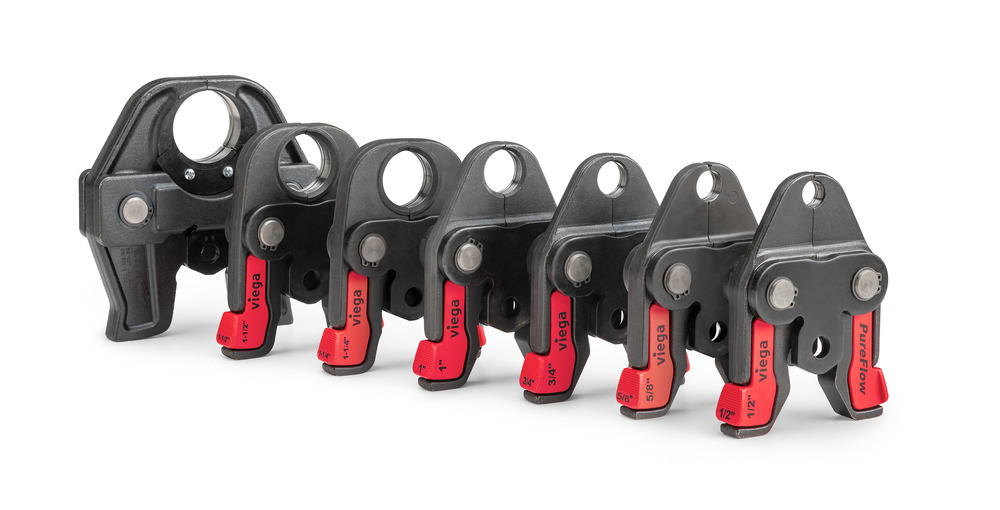 1" PEX Crimp Jaw - Steel, Standard Type, Compatible with Viega Pureflow Systems