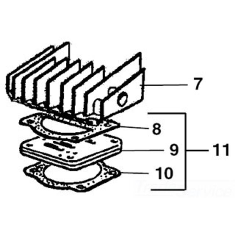 Head Plate Gasket - Durable, High-Quality Seal for Reliable Performance