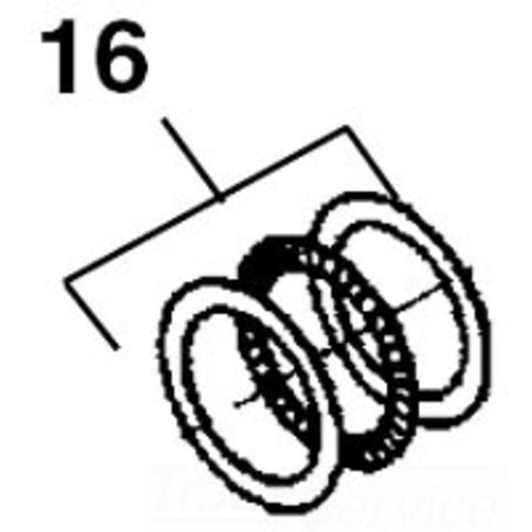 Thrust Bearing for K-1500 & K-75 Series Drain Cleaning Machines - Steel Construction