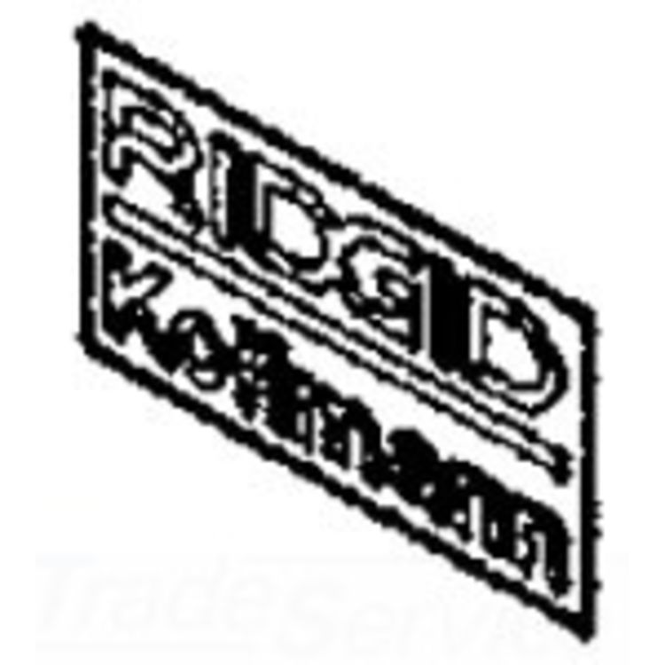 K-1500 Decals - Durable, High-Quality Stickers for Enhanced Equipment Identification