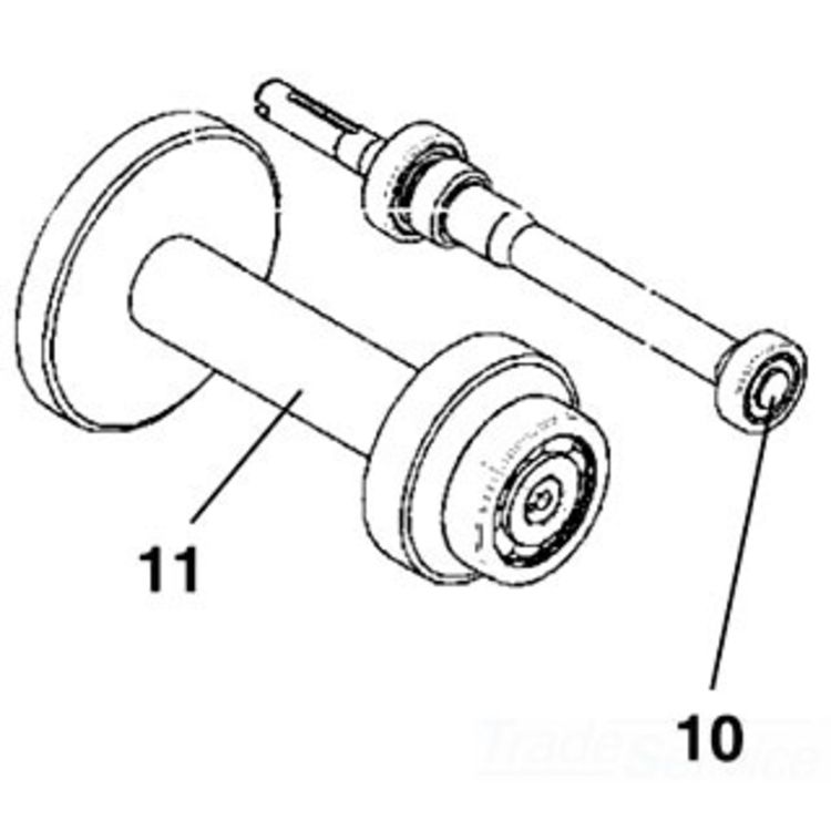 Output Shaft Assembly - Durable, High-Performance Replacement Part for Tools