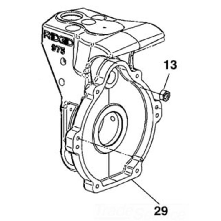 Main Housing - 14" Height, 12" Width, 12" Length - Durable and Reliable Design