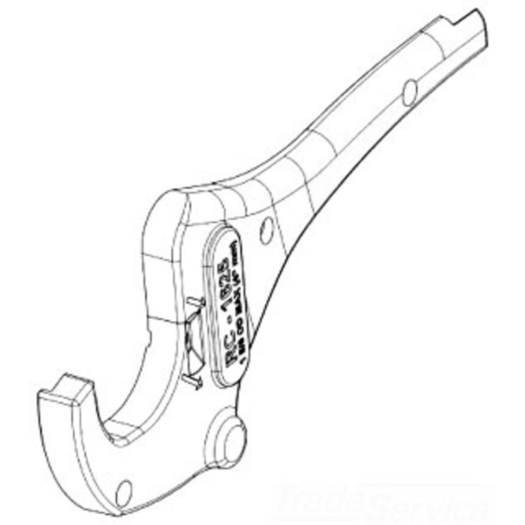 Ergonomic Upper Left Handle - Durable Design for Improved Grip and Control