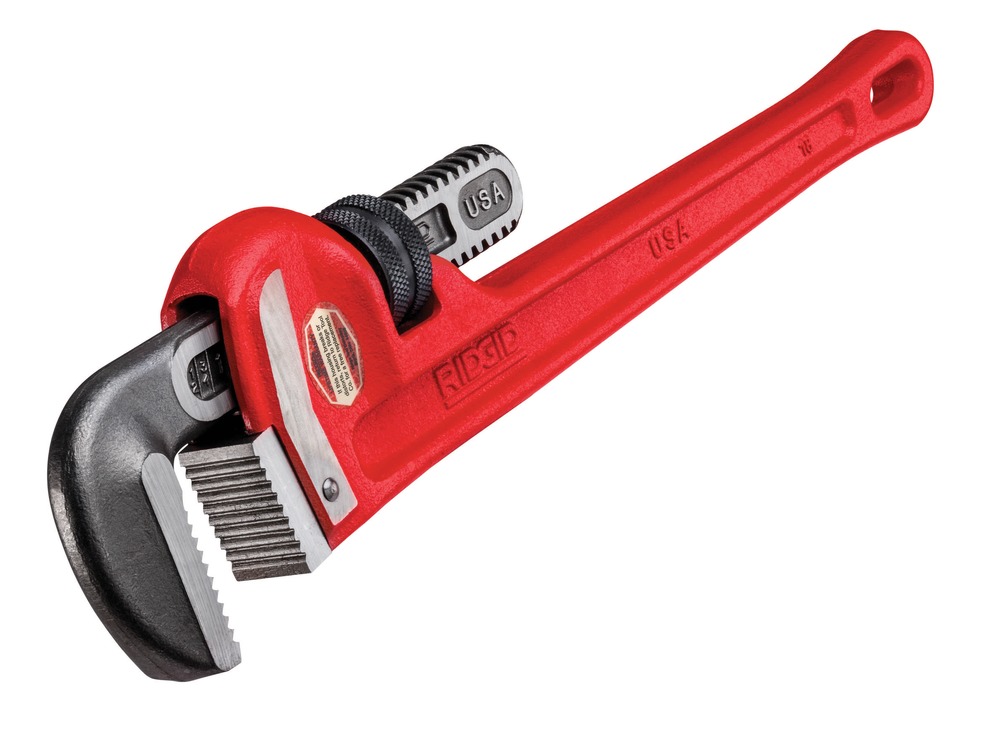 48" Heavy-Duty Straight Pipe Wrench - Durable, Precision Grip for Tough Plumbing Tasks