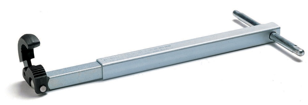 1017 Telescoping Basin Wrench, 10"-17", 3/8"-1-1/4" Capacity, One-Hand Ratcheting Jaws
