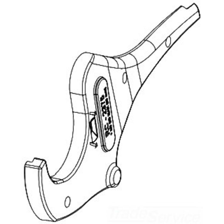 Ergonomic Upper Left Handle - Durable Design for Enhanced Grip and Control