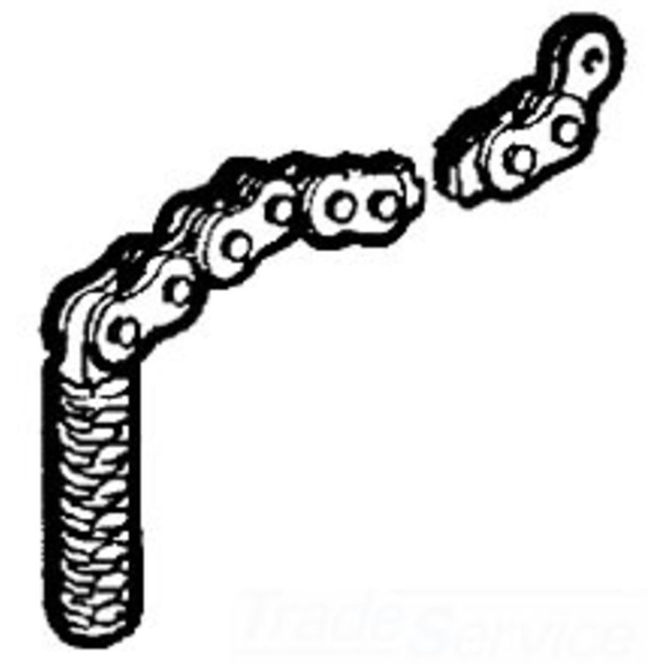 Chain Wrench with Screw, S4A/6A - Compact 5.6" Length, 1.7" Height, 5" Width
