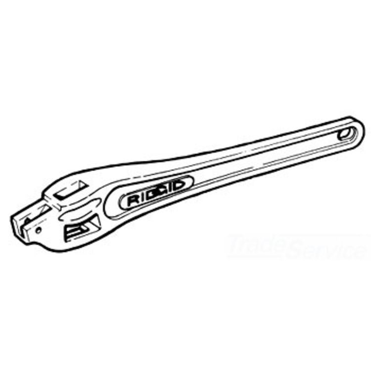 14" Aluminum Offset Wrench Handle - Lightweight, Durable, Precision Fit