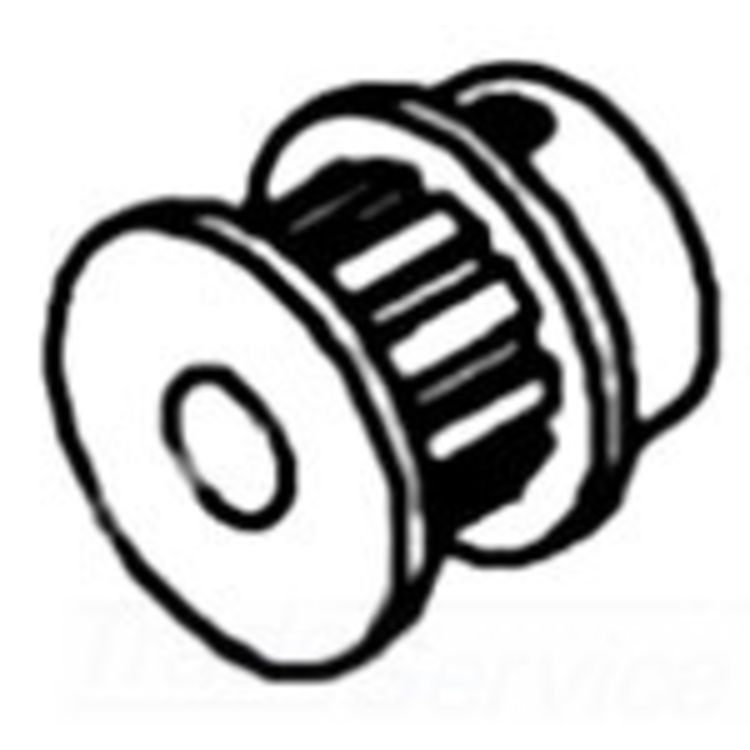Main Pulley for 14.4" Belt - Durable, High-Performance Replacement Part