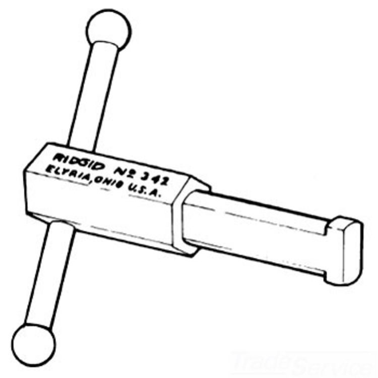 342 Wrench Handle with Body - Compact Design, 6.7" Length, Durable Construction