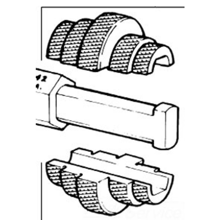 342-Piece Jaw Set for Versatile Tool Applications and Precision Work