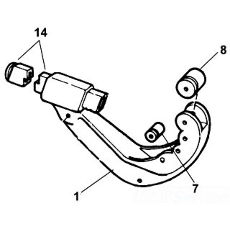 Frame Cutter Assembly 205 - Precision Cutting Tool for Efficient Performance