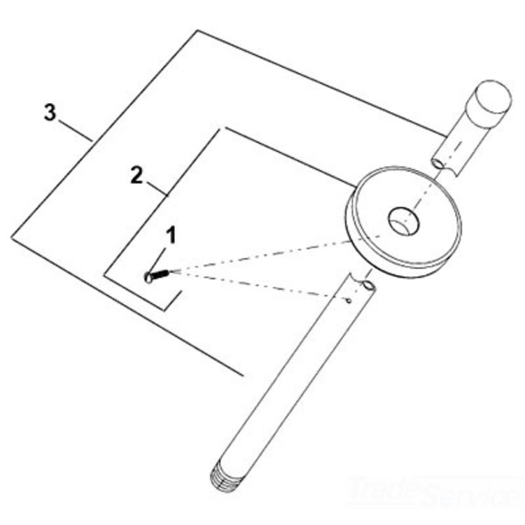 Asm 206 Cutter Handle - Durable, Ergonomic Design for Precision Cutting