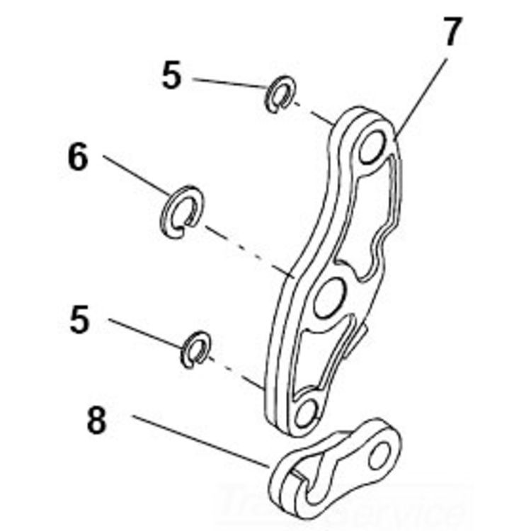ASM 246 Hook - Compact 2.7" Length, 1.6" Height, 2.6" Width for Versatile Applications