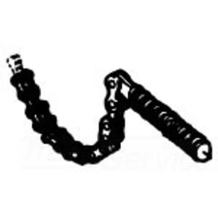 208 Chain Wrench with Screw - Durable, Versatile Tool for Plumbing and Pipe Work
