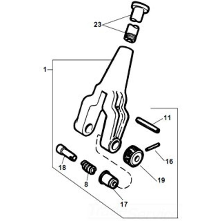 Durable Fasteners - Pack of 2 Reliable Performance Pins for Versatile Use