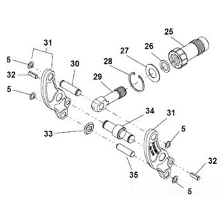 Side Arm Pin 246 - Durable, Precision Engineered Tool for Reliable Performance