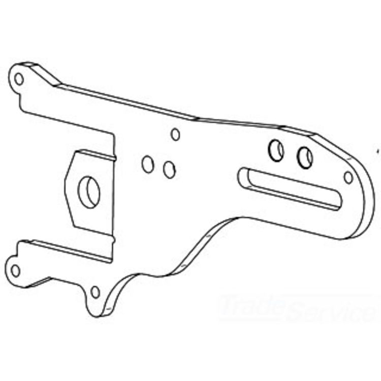 Left Side Plate - Durable Replacement Part for Enhanced Performance and Reliability