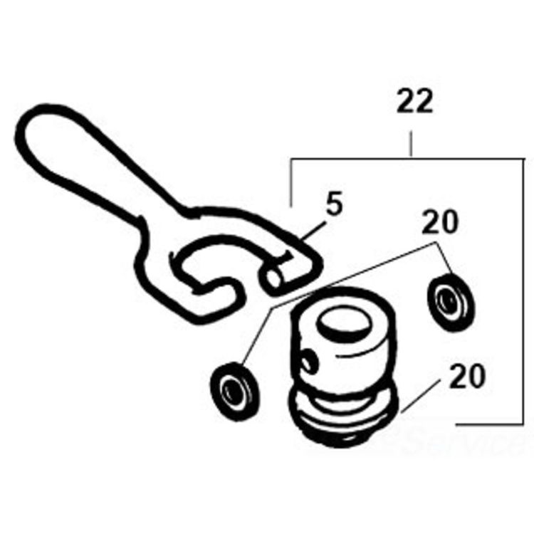 228 Cutter Handle with Nut - Durable, Ergonomic Design for Efficient Pipe Cutting