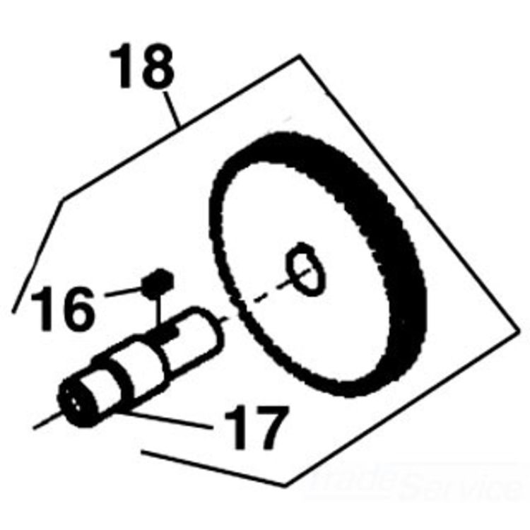 Reamer Gear & Shaft Assembly for Precision Cutting and Drilling Applications
