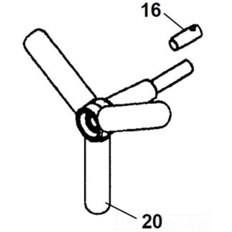 1822 Pinion Idler Shaft - Durable, Precision Engineered for Optimal Performance
