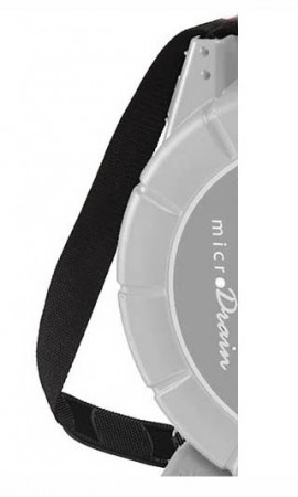 Microdrain Shoulder Strap - Durable, Adjustable, 4" Width for Efficient Drain Cleaning