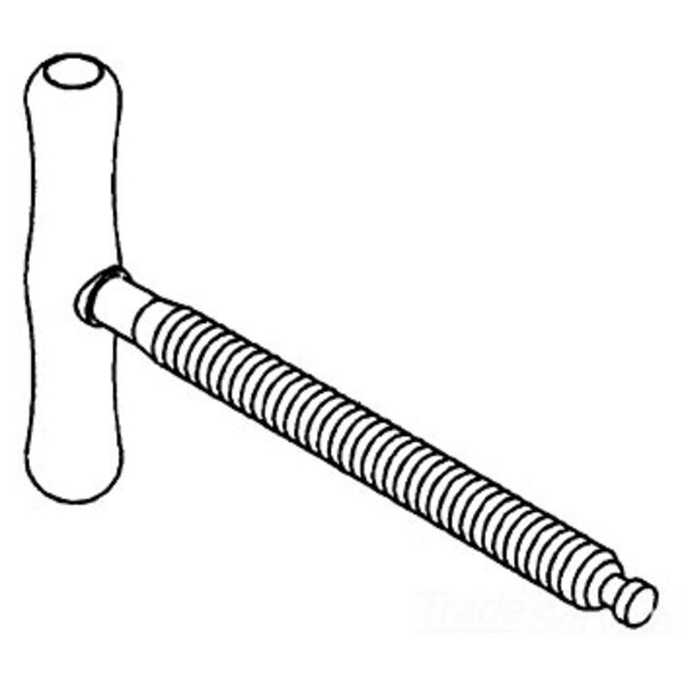 Feedscrew Handle 1822 - Durable, Precision Tool for Efficient Pipe Threading
