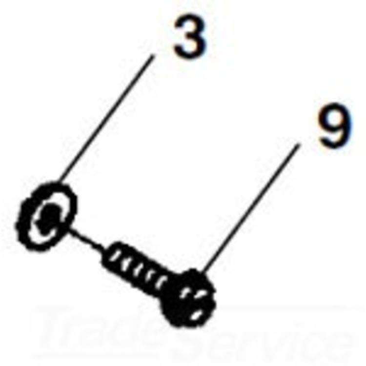 Pack of 5 Hex Screws - Durable Steel Fasteners for Secure Assembly and Repairs