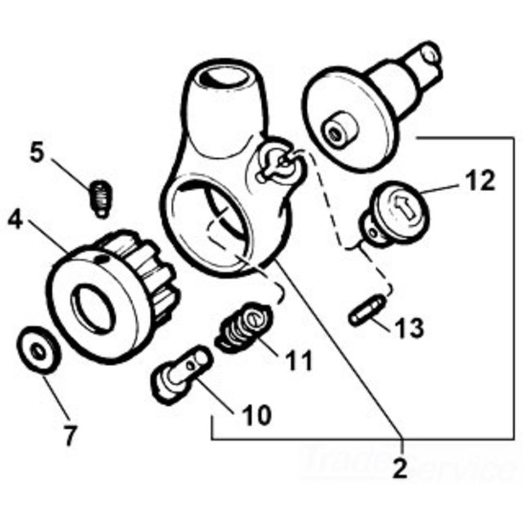 Set of 3 Durable Pawls for Enhanced Tool Performance and Reliability
