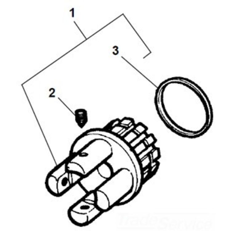 Ridgid Durable Screws - Pack of 5 for Reliable Performance