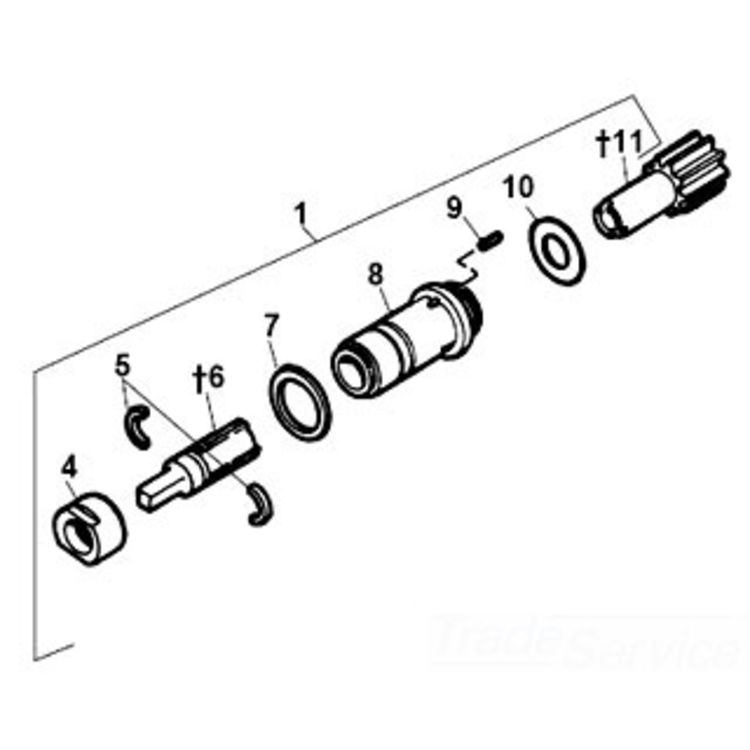 Pinion Shaft - Durable, Precision Engineered for Reliable Performance