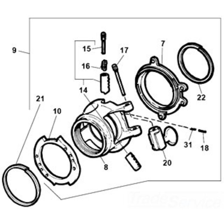 65RTC Lock Cam Pin - Durable, Secure Fastening Solution for Reliable Performance