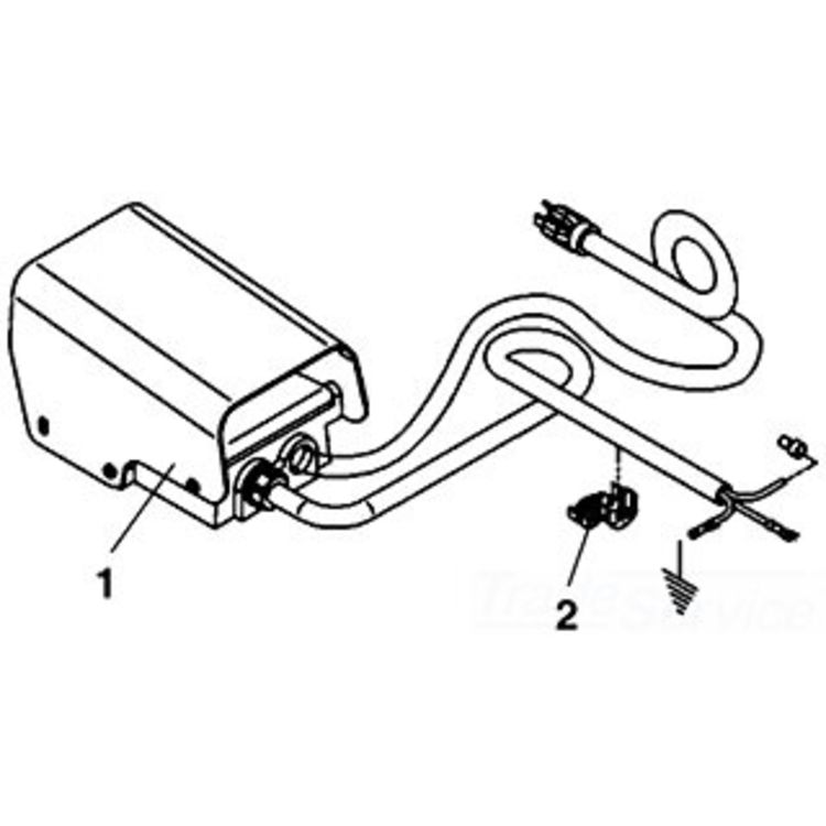 Precision Footswitch Assembly for Enhanced Control in Power Tools