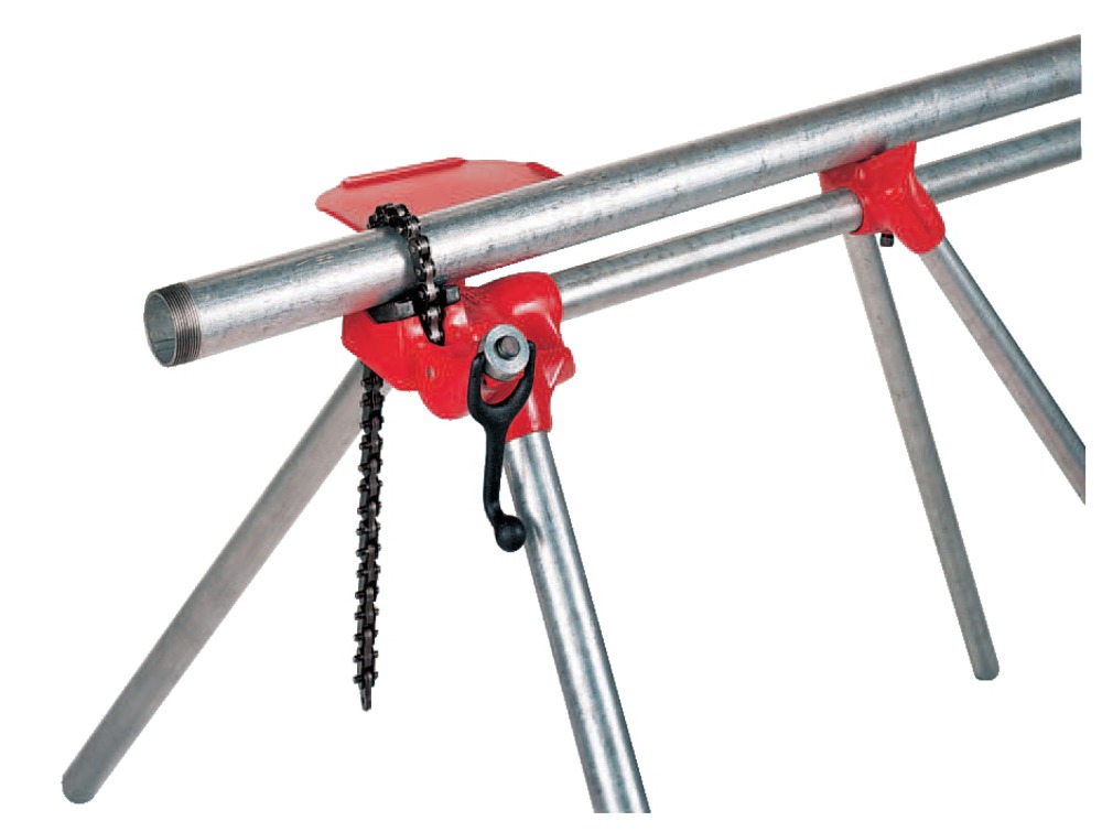 Top Screw Stand Chain Vise - Durable, Adjustable, 10.4" Width, 6.4" Height for Versatile Use