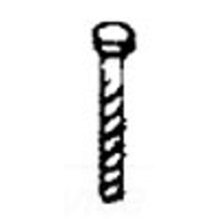 5/16"-18 x 3-1/2" Heavy-Duty Screws - Pack of 5 for Reliable Fastening Solutions