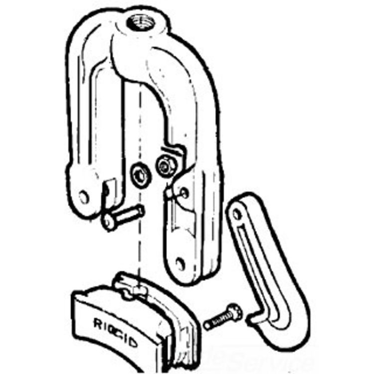 40A Yoke with Hook - Durable, Heavy-Duty Tool for Secure Connections and Easy Handling