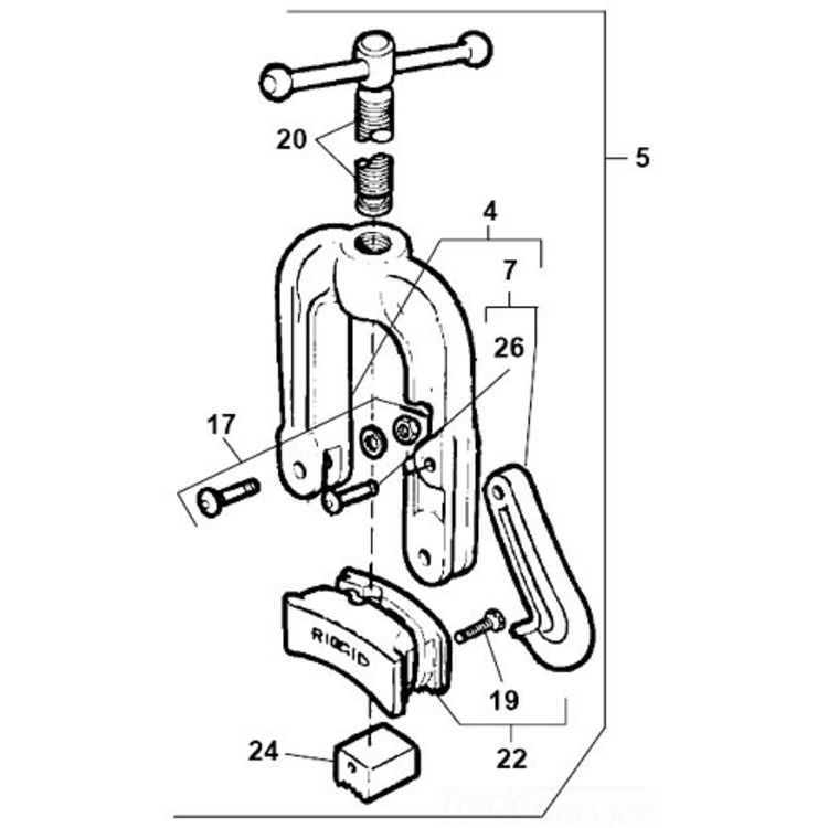 40A Yoke Assembly - Durable, High-Performance Tool for Efficient Operation