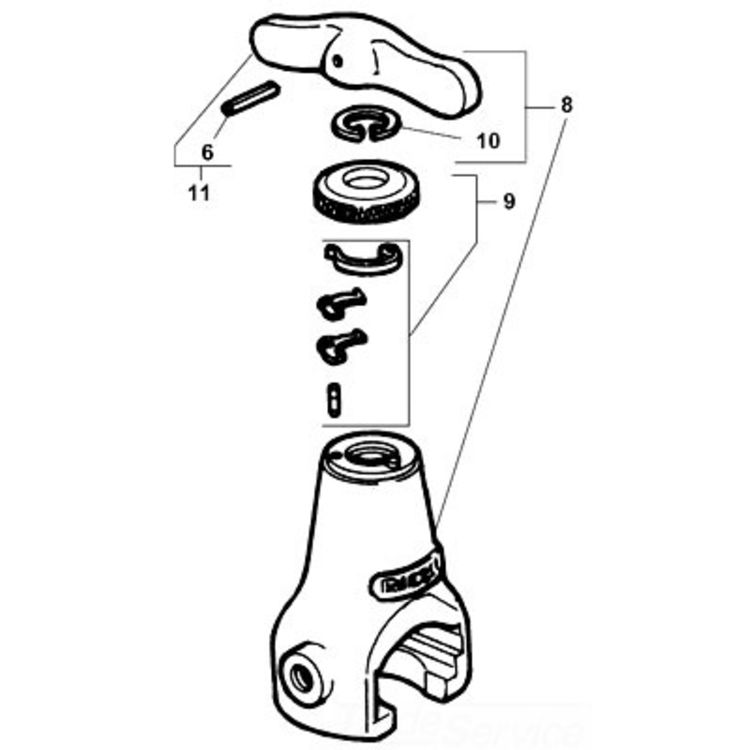 Yoke Assembly Flare Tool - Precision Flare Fitting for Efficient Plumbing Solutions