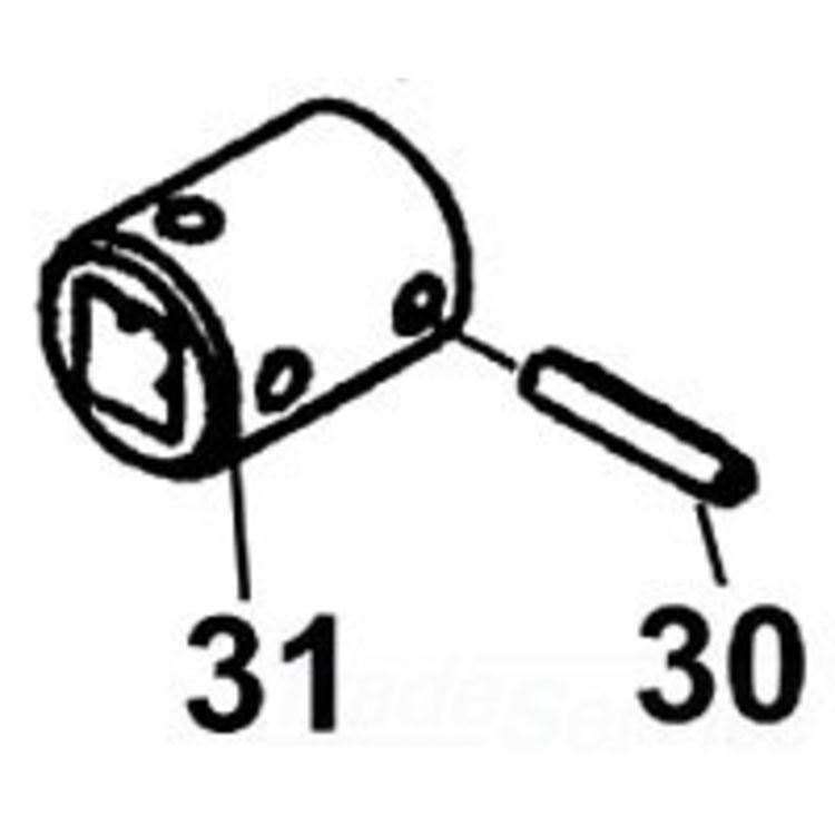 PK5 Durable Fasteners - Reliable Performance Pins, Pack of 5 for Versatile Use