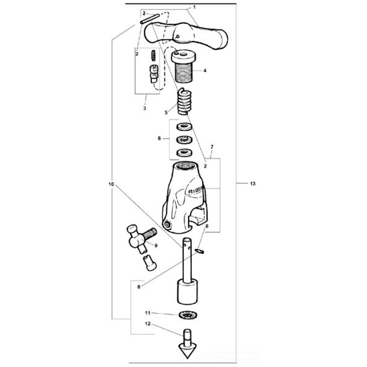 Yoke Assembly 377 - Durable, High-Performance Tool for Efficient Pipe Work