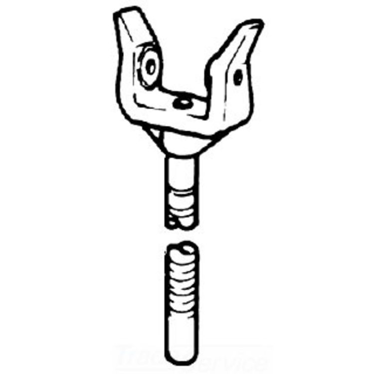 POST ASM UPPER 92 Pipe Support - Durable, Compact Design, 22" Length, 6" Width